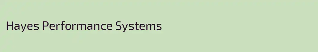 Hayes Performance Systems